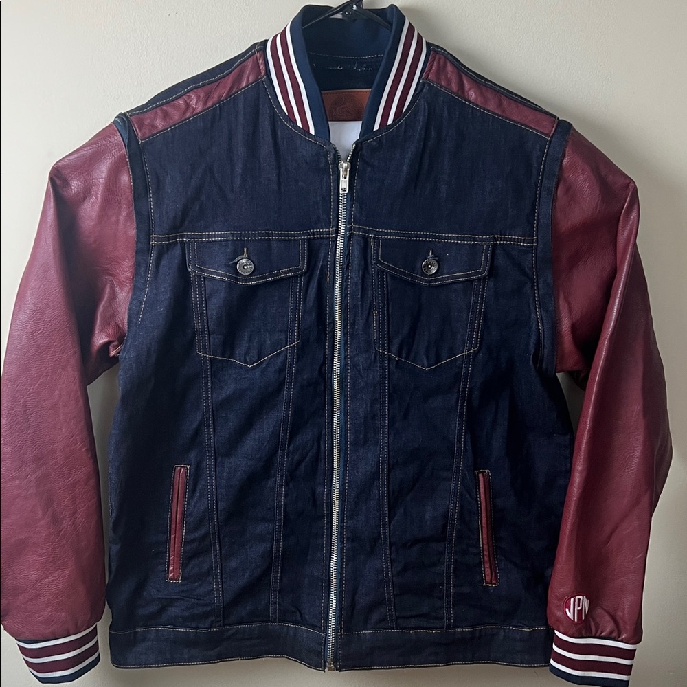 IRO OCHI Men’s Denim Jacket  Tokyo Japan Casual Jacket Size: 2XL